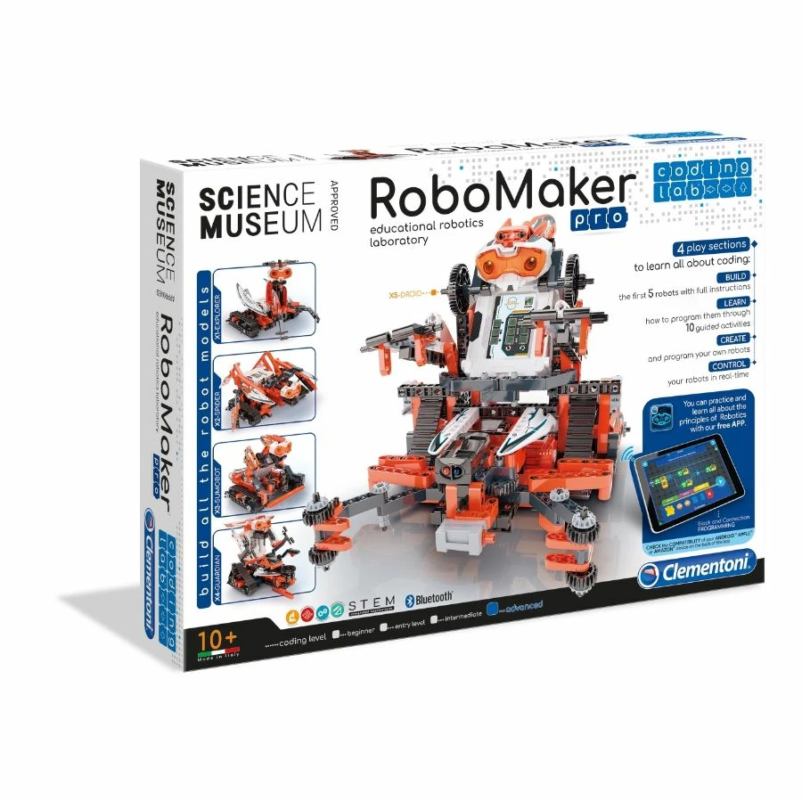 Clementoni - Robo Maker Pro Coding Kit 3 Clementoni - Robo Maker Pro Coding Kit