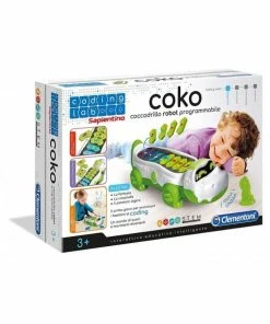 Clementoni - Coding Lab: Coko Programmable Crocodile Robot