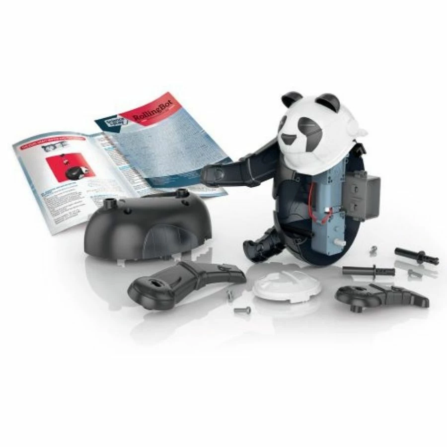 Clementoni - Science And Play: Rolling Bot Panda Robot 6 Clementoni - Science And Play: Rolling Bot Panda Robot - Image 4