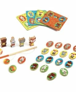 Djeco - Ludo Woodland Animal 4 Game Set -Le Toy Van Sales DJ1628 DjecoLudoWoodlandAnimal4GameSet 3 1024x1024