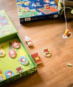Djeco - Ludo Woodland Animal 4 Game Set -Le Toy Van Sales DJ1628 DjecoLudoWoodlandAnimal4GameSet 7 1024x1024
