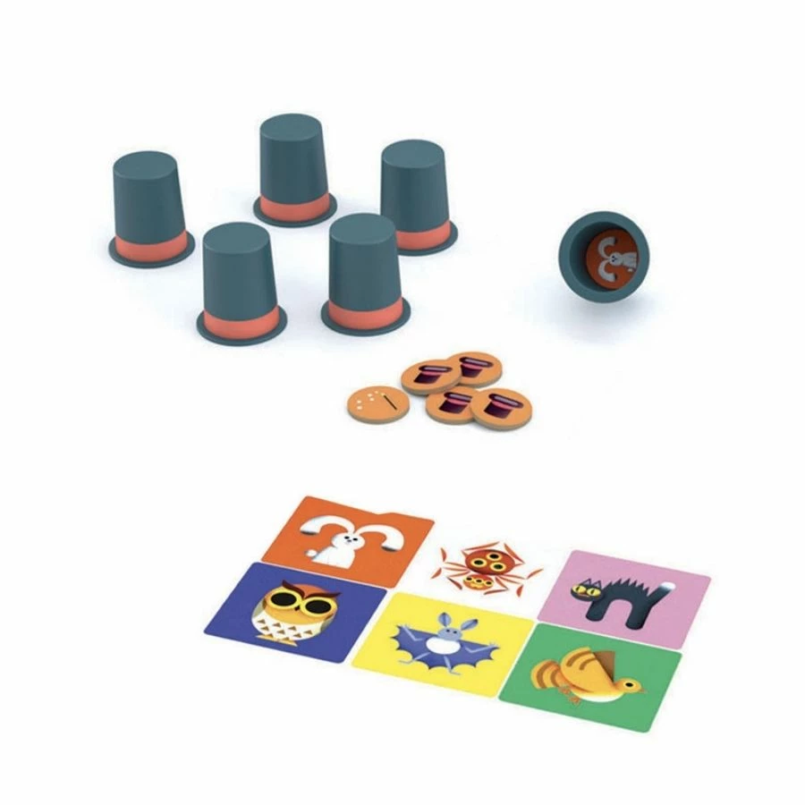 Djeco - Magic Hat Memory Game 4 Djeco - Magic Hat Memory Game - Image 2