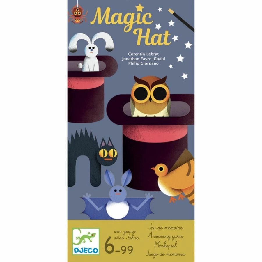 Djeco - Magic Hat Memory Game 5 Djeco - Magic Hat Memory Game - Image 3