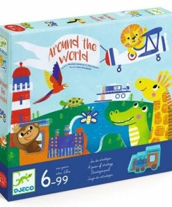 Djeco - Around The World Game -Le Toy Van Sales DJ8598 DjecoAroundtheWorldGame 3 1024x1024
