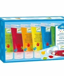 Djeco - Finger Painting Tubes