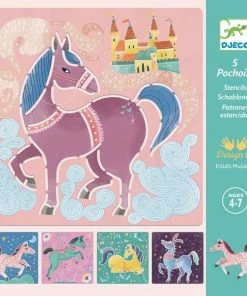 Djeco - Horse Stencils