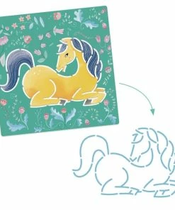 Djeco - Horse Stencils -Le Toy Van Sales DJ8915 DjecoHorseStencils 3 1024x1024