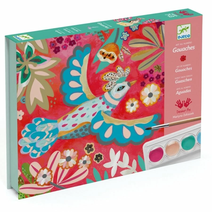 Djeco - Melody Gouaches Set 3 Djeco - Melody Gouaches Set