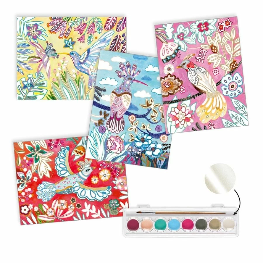 Djeco - Melody Gouaches Set 4 Djeco - Melody Gouaches Set - Image 2
