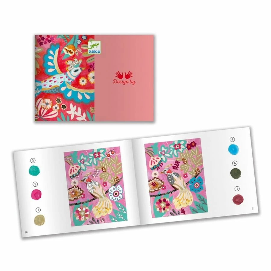 Djeco - Melody Gouaches Set 5 Djeco - Melody Gouaches Set - Image 3