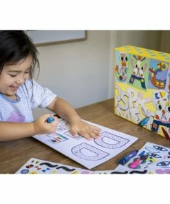 Djeco - Create Shapes Letters Craft Kit -Le Toy Van Sales DJ8998 DjecoCreateShapesLettersCraftKit 8 1024x1024