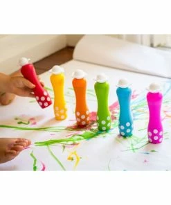 Djeco - 6 Foam Markers For Toddlers -Le Toy Van Sales DJ9002 Djeco6FoamMarkersforToddlers 3 1024x1024