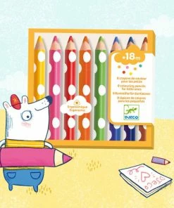Djeco - 8 Little Ones Colour Pencils 7 Djeco - 8 Little Ones Colour Pencils -Le Toy Van Sales DJ9004 Djeco8LittleOnesColourPencils 3 1024x1024