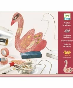 Djeco - The Swan Sculpture Craft Kit