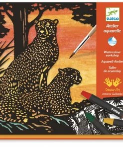 Djeco - Backlight Watercolour Workshop Art Set