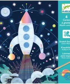 Djeco - Cosmic Mission Scratch Cards