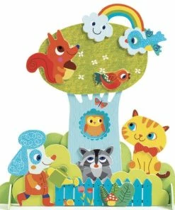 Djeco - Garden Pals Collage Scene Craft Kit For Preschoolers -Le Toy Van Sales DJ9877 DjecoGardenPalsCollageSceneCraftKitforPreschoolers 11 1024x1024