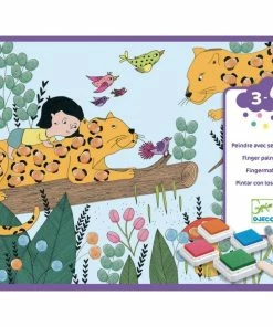 Djeco - Touch And Paint! Finger Painting