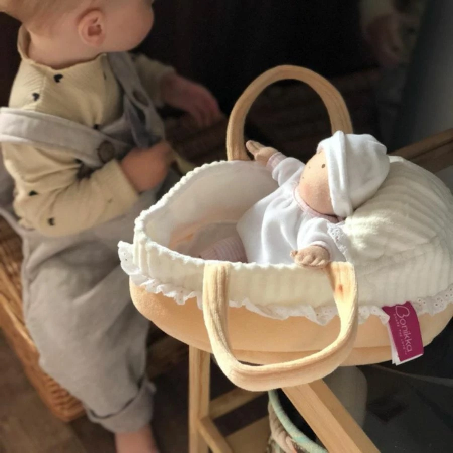 Bonikka - Grace Baby Doll In Carry Cot With Accessories 7 Bonikka - Grace Baby Doll In Carry Cot With Accessories - Image 5