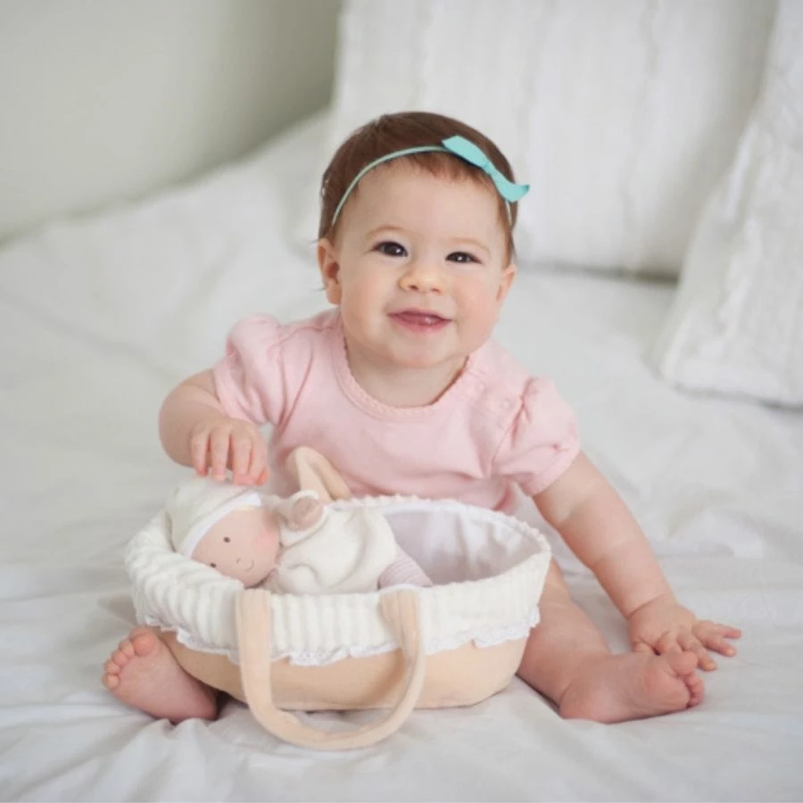 Bonikka - Grace Baby Doll In Carry Cot With Accessories 8 Bonikka - Grace Baby Doll In Carry Cot With Accessories - Image 6