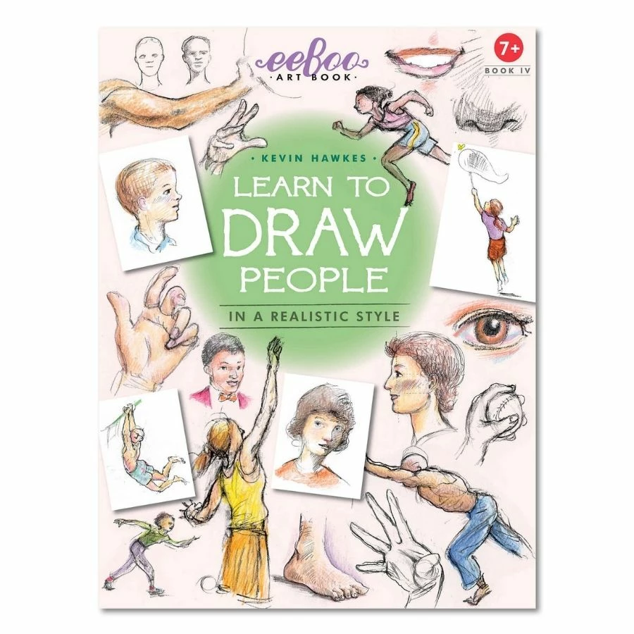 EeBoo - Art Book: Learn To Draw People With Kevin Hawkes 3 EeBoo - Art Book: Learn To Draw People With Kevin Hawkes