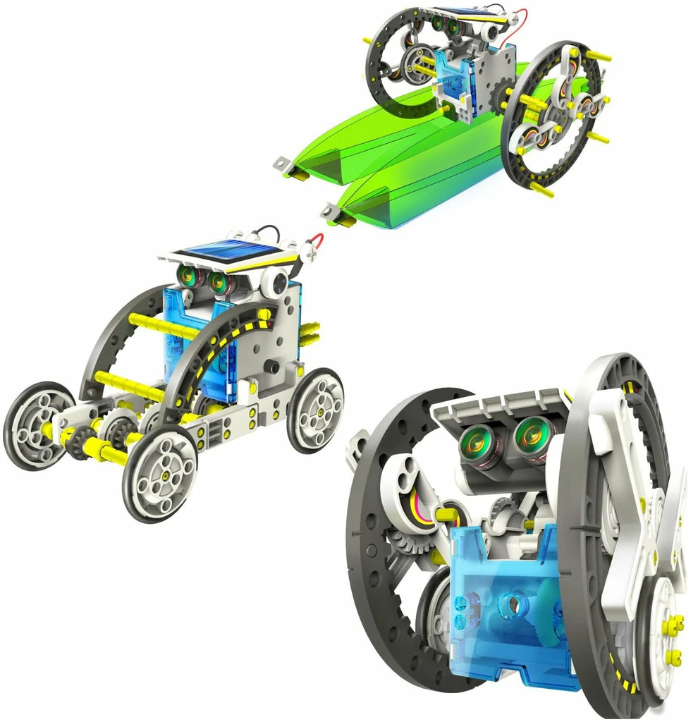 CIC - 14 In 1 Educational Solar Robot Kit 3 CIC - 14 In 1 Educational Solar Robot Kit