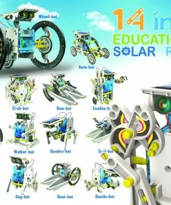 CIC - 14 In 1 Educational Solar Robot Kit 9 CIC - 14 In 1 Educational Solar Robot Kit -Le Toy Van Sales FS615 14 in 1 Educational Solar Robot 2 1024x1024
