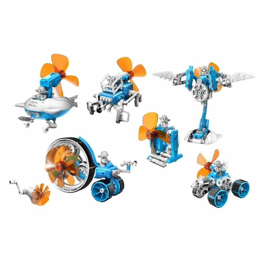 JohnCo Productions Johnco - Wheely Windpower 6 In 1 Wind Powered Robot 5 JohnCo Productions Johnco - Wheely Windpower 6 In 1 Wind Powered Robot - Image 3