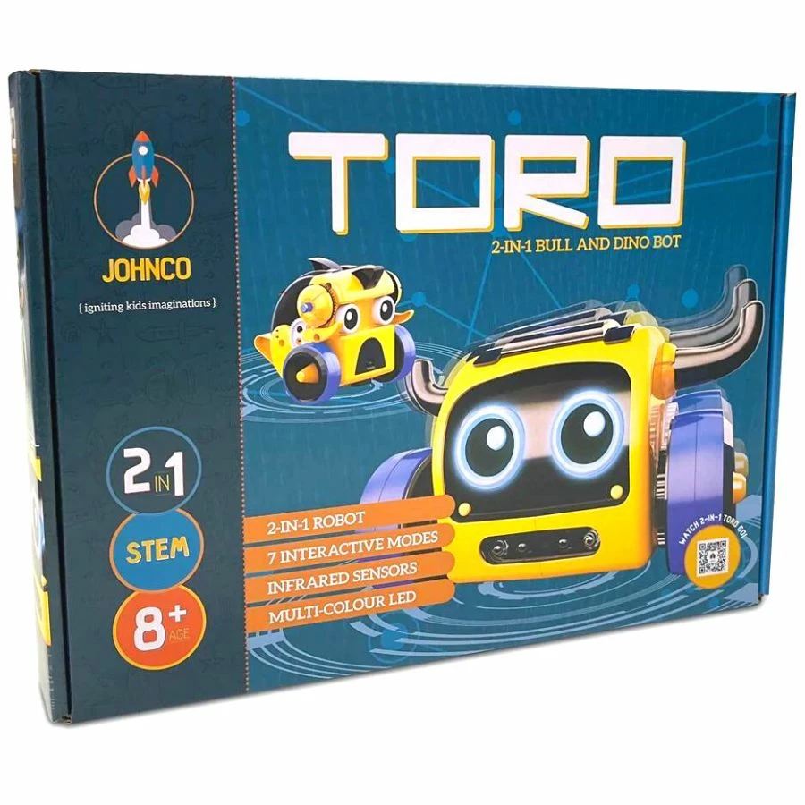 Johnco - Toro 2 In 1 Bull And Dino Bot Robot 3 Johnco - Toro 2 In 1 Bull And Dino Bot Robot