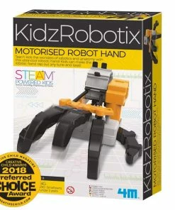 4M - KidzRobotix: Motorised Robot Hand Science Kit