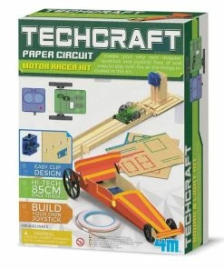 4M - Techcraft: Paper Circuit Motor Race Kit