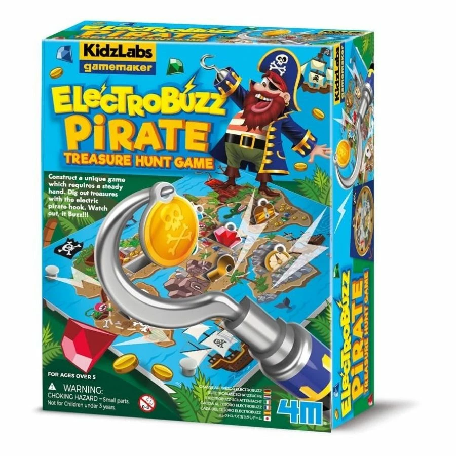 4M - KidzLabs Gamemaker: Electrobuzz Pirate Treasure Hunt 3 4M - KidzLabs Gamemaker: Electrobuzz Pirate Treasure Hunt