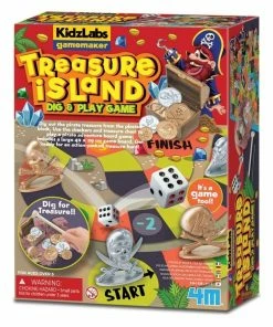 4M Toys - KidzLabs Gamemaker Treasure Island Dig And Play Game