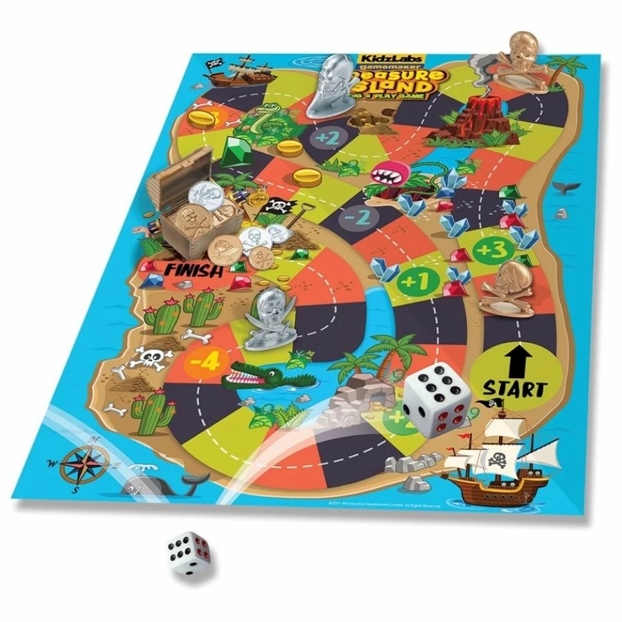 4M Toys - KidzLabs Gamemaker Treasure Island Dig And Play Game 4 4M Toys - KidzLabs Gamemaker Treasure Island Dig And Play Game - Image 2