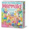 4M - Mould And Paint: Glitter Mermaid Craft Kit -Le Toy Van Sales FSG3526 4M Mould and Paint Glitter Mermaid 1024x1024