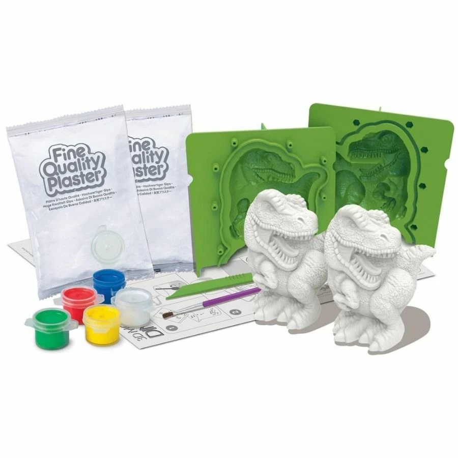 4M - 3D Mould And Paint Dinosaurs 5 4M - 3D Mould And Paint Dinosaurs - Image 3