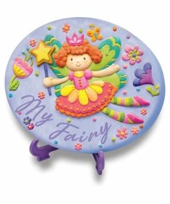 Alternative view of 4M Toys - KidzMaker Paint Your Own Fairy Garden Stone Craft Kit
