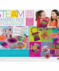 4M Toys - STEAM Powered Kids Knitting And Crochet Craft Kit