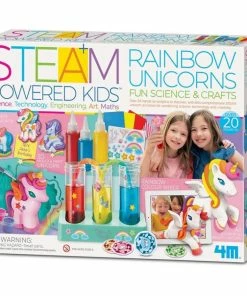 4M - STEAM Powered Kids: Rainbow Unicorns Fun Science And Crafts
