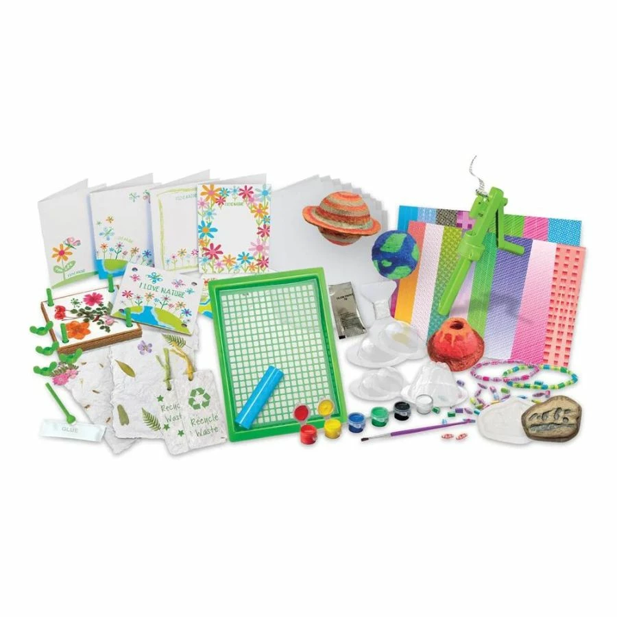 4M - STEAM Powered Kids: Green Paper Craft Kit 4 4M - STEAM Powered Kids: Green Paper Craft Kit - Image 2