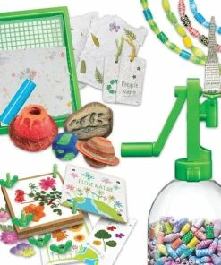 4M - STEAM Powered Kids: Green Paper Craft Kit 7 4M - STEAM Powered Kids: Green Paper Craft Kit -Le Toy Van Sales FSG5542 4MSTEAMPoweredKids GreenPaperCraftKit 3 1024x1024