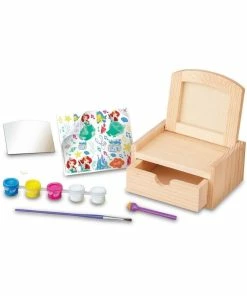 Alternative view of 4M Toys - Disney Ariel Mirror Chest: Design Your Own Princess Chest Craft Kit