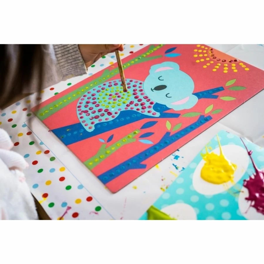 Djeco - Pointillism Painting With Sticks 7 Djeco - Pointillism Painting With Sticks - Image 5