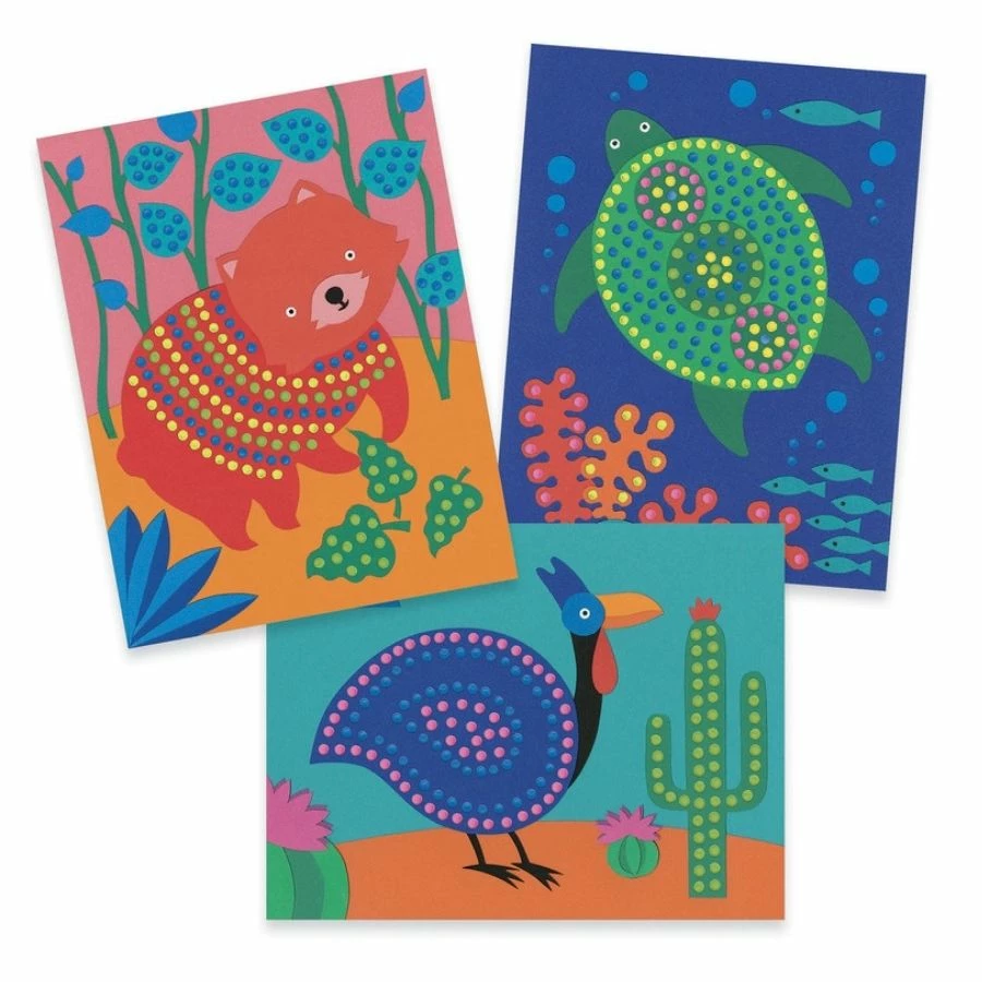 Djeco - Pointillism Painting With Sticks 8 Djeco - Pointillism Painting With Sticks - Image 6