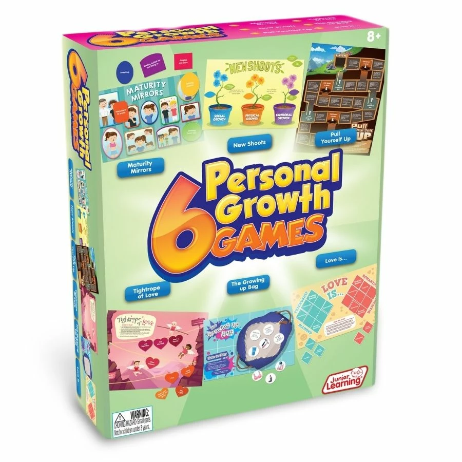 Junior Learning - 6 Personal Growth Games 3 Junior Learning - 6 Personal Growth Games