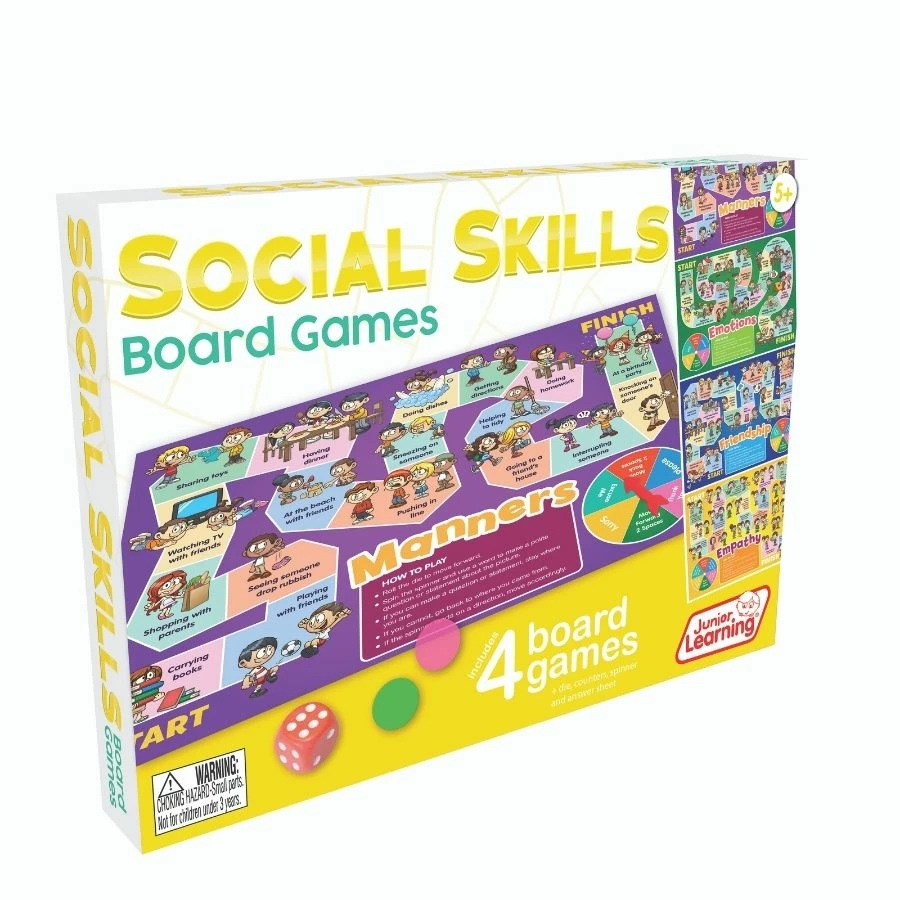 Junior Learning - Social Skills Board Games 3 Junior Learning - Social Skills Board Games