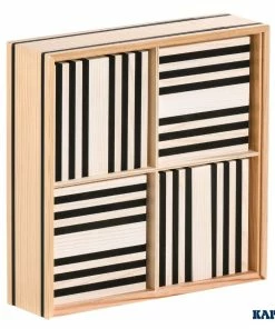 Kapla - Black And White 100 Planks