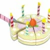 Le Toy Van - Vanilla Birthday Cake -Le Toy Van Sales LETV273 Le Toy Van Vanilla Birthday Cake 1024x1024