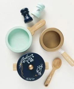 Le Toy Van - Honeybake Pots & Pans -Le Toy Van Sales LETV301LeToyVanHoneybakePotsAndPans 2 1024x1024