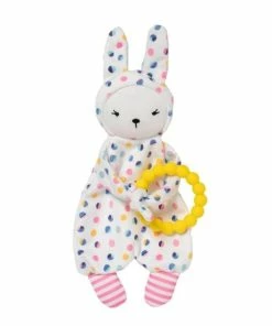 Manhattan Toy Company - Cherry Blossom Baby Bunny Blankie Baby Toy